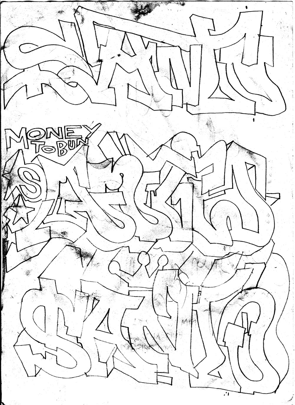 SAINT SKETCHES 2000